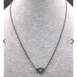 44.58 silver Christian Dior vintage y2k necklace $780